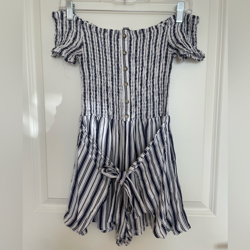 Strapless Romper